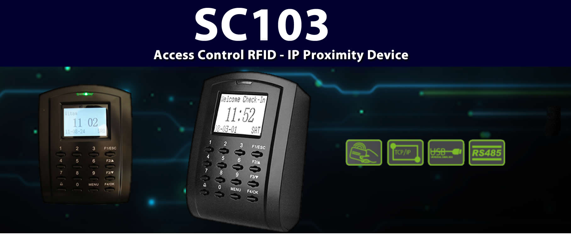 SC103 Access Control RFID - IP Proximity Device